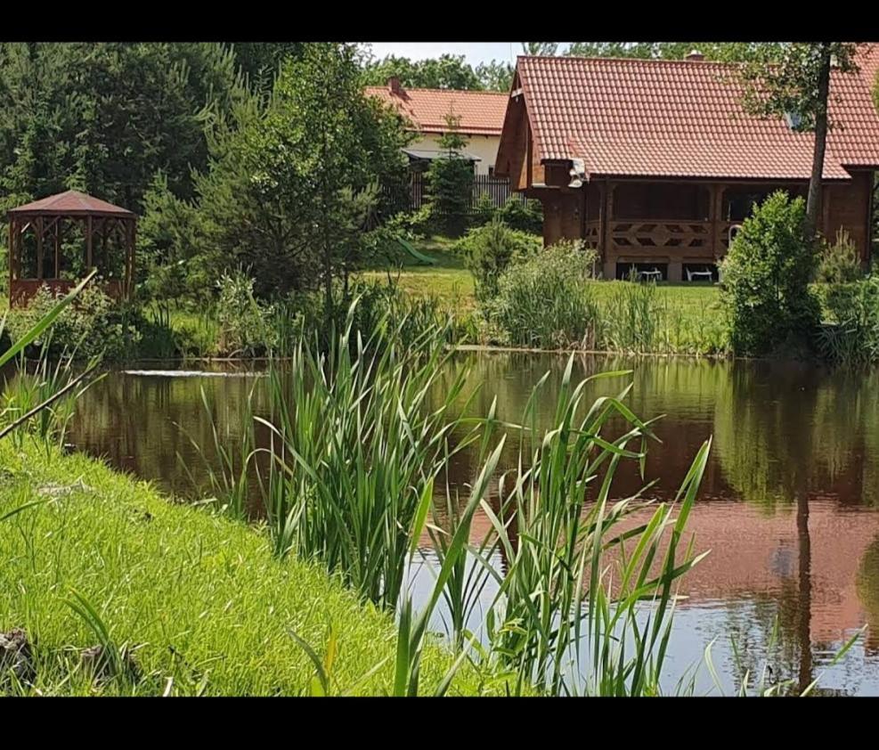 Villa Dom Nad Stawem Dluzec 55A Mrągowo Exterior foto
