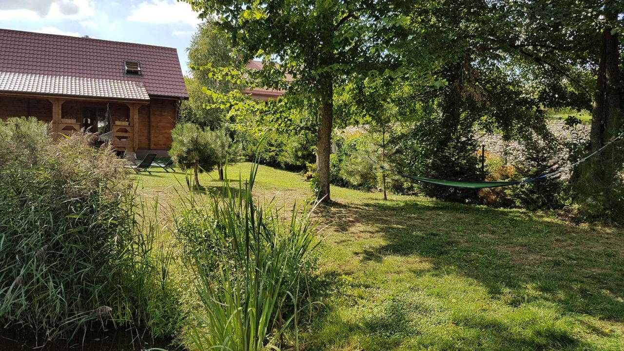 Villa Dom Nad Stawem Dluzec 55A Mrągowo Exterior foto